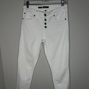 STS Blue Size 27 White Emma Ankle Skinny Jeans Pants